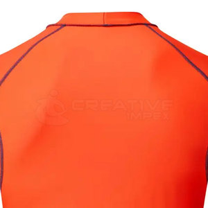 OEM Rash Guard à manches longues pour homme, à séchage rapide, respirant, haut de compression en spandex/polyester pour le surf et les sports - Product Image 6