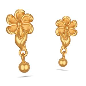 ต่างหูชุบทอง18K ใส่สบายๆน่ารักสำหรับวันครบรอบที่หรูหราและแวววาว - Product Image 4