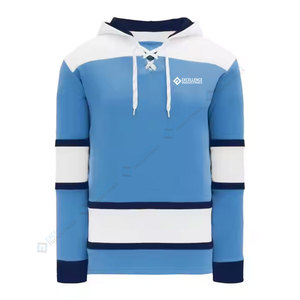 Sudaderas Personalizadas de Hockey sobre Hielo con Logotipo Impreso, Capucha con Cordón, Ligeras, de Secado Rápido, 100% Poliéster, Servicio OEM de Alta Calidad - Product Image 1