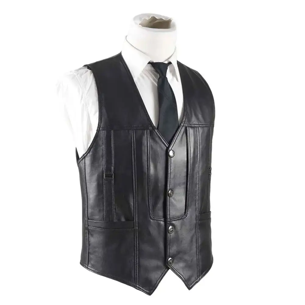 Atacado Custom Tweed OEM Sea Spring Shell Style Tecido Embalagem Padrão Outer Waistcoat Men Plaid Formal Suit Cotton Vest