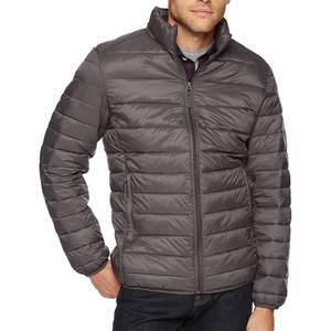 Veste d'hiver matelassée personnalisée pour homme, épaisse, en coton rembourré, coupe-vent, pour l'hiver, veste isolante chaude - Product Image 1
