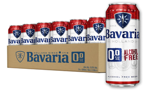 Bière Bavaria Original sans alcool 0.0 pour cent 24X500ml canettes Bavaria Original sans alcool 24X500ml 0.0 pour cent - Product Image 2