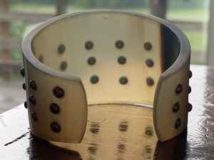 Brazalete de Cuerno de Búfalo, Artesanía Natural, Moderno, de Alta Calidad, Pulido Natural, Ecológico, Duradero, para Uso Diario - Product Image 5