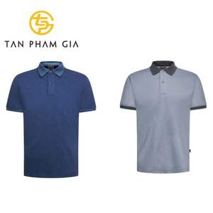 Tan Pham Gia Polo en coton premium Uniforme de bureau personnalisé Livraison rapide Maillots de golf du Vietnam - Product Image 1