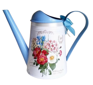 Arrosoir de style contemporain pour fournitures de jardin maison pépinière plantes et fleurs couleur personnalisée bidon d'eau en métal peint à la main - Product Image 5