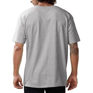 T-shirt pour homme en coton pur de qualité supérieure, style streetwear, design simple et décontracté, manches courtes, col rond, t-shirts pour homme - Product Image 6