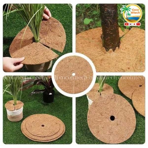 แผ่นคลุมด้วยหญ้ามะพร้าวธรรมชาติติดตั้งบนฟาร์มเพื่อป้องกันต้นไม้ - Product Image 3