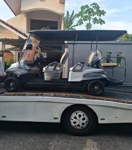 Voiturette de golf à essence à bas prix 7-8 places Buggy approuvé avec contrôleur AC Moteur 4 temps Certificat CEE - Product Image 6