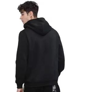 Sweat-shirts d'hiver unisexes épais à logo personnalisé, style basique, 100% coton, couleur unie, style streetwear - Product Image 3