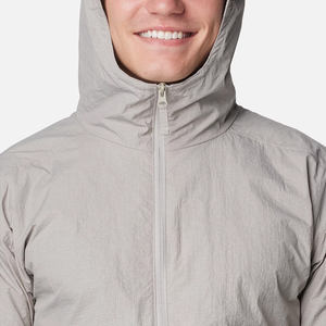 Veste coupe-vent d'hiver pour homme aux couleurs contrastées, col montant, haute qualité, imperméable, chauffante, respirante, personnalisable en gros - Product Image 3