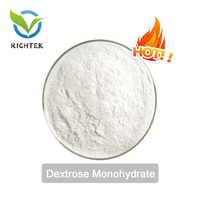 Additif alimentaire halal casher de qualité alimentaire, glucose comestible cristallisé à 99% de pureté, dextrose monohydratée, prix de la dextrose monohydratée