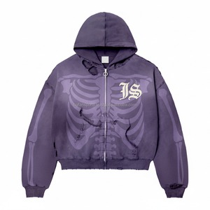 Sweat à capuche zippé de qualité supérieure pour femmes 320 GSM coton polaire chaud vêtements d'hiver Logo personnalisé broderie impression logo basiques sweats à capuche - Product Image 1