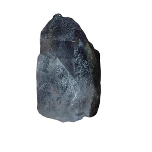 Lampe en sel de l'Himalaya gris de qualité supérieure, design pyramidal, lampe en cristal naturel avec variateur tactile pour la décoration de la maison, cadeau - Product Image 6