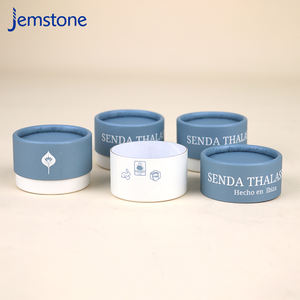 Boîte tube en carton kraft blanc avec logo personnalisé écologique emballage bouteille de parfum cosmétique tube en papier - Product Image 3