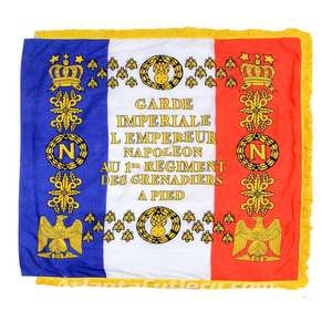Bandera regimental napoleónica 1er Regimiento de Granaderos de la Guardia Imperial (1er Regimiento de Granaderos de Pie de la Guardia Imperial) - Product Image 5