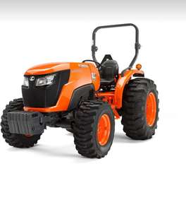 Tracteur agricole Kubota avec tondeuse et chargeur frontal - Product Image 3