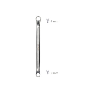 Chiave a Stella Angolata Plus in Acciaio Cromo Vanadio 10x11 DIN 838 - Product Image 2