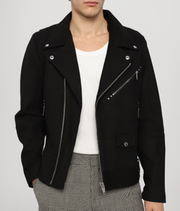 Leather Black <b>Jacket</b> for <b>Men</b> Stylish <b>Men</b> Leather <b>Jacket</b> Winter Outwear - Product Image 5