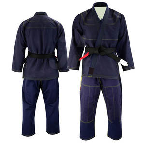 Uniforme de Jiu Jitsu Personalizado de Alta Calidad 2025, 100% Algodón, Duradero, Transpirable, de Secado Rápido, Marca JEBROANZ, Ropa de Artes Marciales - Product Image 3