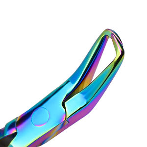 Premium Quality Hand Made Rainbow Plasma color <b>hair</b> <b>extension</b> with private Labelling - Product Image 5