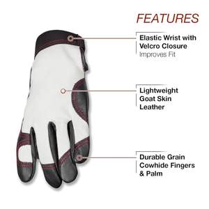 Vente en gros de gants de sécurité de travail en cuir de vachette de qualité supérieure Gants tendance Gants de travail pour hommes - Product Image 5