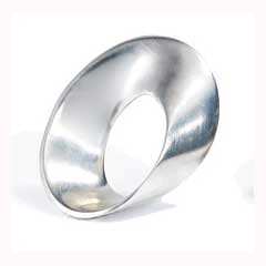 Distributeur de serviettes personnalisé, support de mouchoirs, finition nickelée à la main, forme ronde avec design martelé pour les fêtes et le dîner - Product Image 5