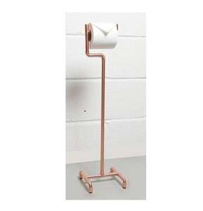 Hot Selling Metal Standing <b>Black</b> Powder Coated <b>Tissue</b> <b>Paper</b> Roll Stand <b>Paper</b> Storage Rack for Home & Hotel Washrooms Usage Stand - Product Image 3