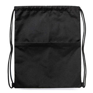 2025 Wholesale Custom Logo Printed Training <b>Drawstring</b> <b>Backpack</b> Waterproof Polyester with Cotton Lining for Gym Apparal - Product Image 4