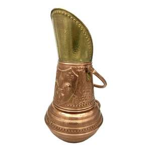 Seau à charbon en cuivre fait à la main Accessoire de cheminée traditionnel avec un design d'inspiration antique ajoute une élégance vintage aux cheminées - Product Image 6