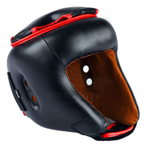 Protège-tête en cuir pour hommes de qualité supérieure Équipement de MMA et de boxe Meilleur équipement de tête de qualité pour MMA et boxe - Product Image 5