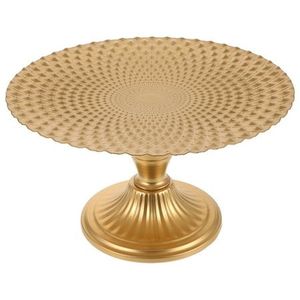 Base de metal para tartas, resistente a la corrosión, para servir postres, de uso prolongado, elegante, resistente, reutilizable y decorativa. - Product Image 1