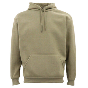 100% coton polaire pull à capuche pour hommes brodé basique plaine pulls grande taille adulte sweats à capuche conception personnalisée - Product Image 3