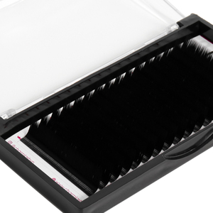Plateau de cils en cachemire individuel de volume noir mat végétalien léger premium extension de cils extensions de cils fournitures ODM - Product Image 1