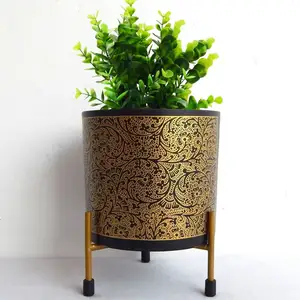 Great Quality Factory Planters Metal Tabletop Plant Stand At Wholesale Prices High Selling Decorative Flower Pot Iron In Planter