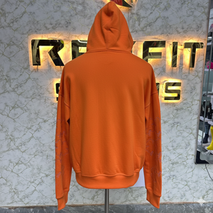 Sudadera con capucha de invierno con cremallera, la más demandada por fabricantes y clientes, de color liso, con estampado, 100% algodón, ecológica, transpirable, formal - Product Image 2