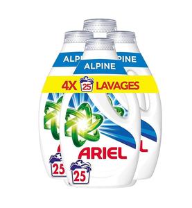 Detergente Líquido para Plástico, 25 Lavados, Alpine Ecológico, Gran Capacidad, Mayor Blancura y Lavado a Baja Temperatura (Paquete de 4) - Product Image 4