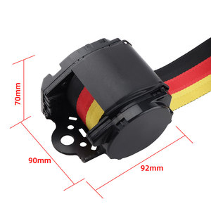 Embarazo <span class=keywords><strong>Bump</strong></span> Correa Ajustador Maternidad Amigable Cinturón de seguridad 3 puntos Cinturón de seguridad del automóvil - Product Image 2