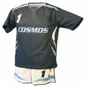 Conjunto de ropa de fútbol con logotipo personalizado de alta calidad, uniforme de poliéster para niños, jóvenes y adultos con diseño de sublimación e impresión de nombre - Product Image 5