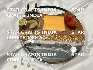 2023 bois de prix de gros de qualité supérieure avec planche à découper en résine planche à fromage pour la cuisine bas quantité minimale de commande OEM accepté - Product Image 3