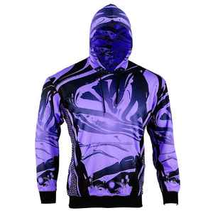 Sudadera CON CAPUCHA DE Paintball transpirable y ligera, Sudadera con capucha estampada de secado rápido, ropa deportiva para exteriores para entrenamiento y aventura - Product Image 4