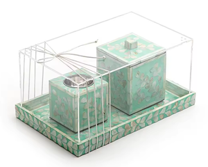 ธูปหอมไม้จันทน์หอมงานประดิษฐ์ทำจากไม้สไตล์คลาสสิก - Product Image 4