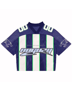 Camisetas de Fútbol Americano Tejidas 100% Poliéster Estampadas con Nombre del Jugador, Secado Rápido, Absorción de Humedad, Costuras de la Mejor Calidad, Envío Inmediato - Product Image 1