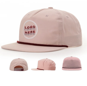 Custom Logo Colorful Snapback <b>Hat</b> 5 Panel Rope <b>Hat</b> Umpqua Snapback <b>Hat</b> 100% Polyester Baseball <b>Hat</b> Blank 5Panel Unstructured <b>Hat</b> - Product Image 1