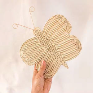 Butterfly <b>Wall</b> <b>Sticker</b> Set Home Decoration Baby Room Decor Rattan Decal <b>Stickers</b> Hanging on <b>Walls</b> - Product Image 1