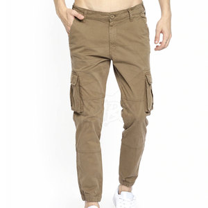 Pantalones Cargo de algodón 100% de alta calidad para hombre, de secado rápido y ligero, patrón recto, Fitness, deportes, estilo informal, aspecto lavado - Product Image 1