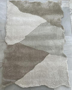 Alfombra india con mechones a mano de viscosa de estilo moderno 100%, precio de fábrica, alfombra decorativa de oración para interiores de casas - Product Image 5