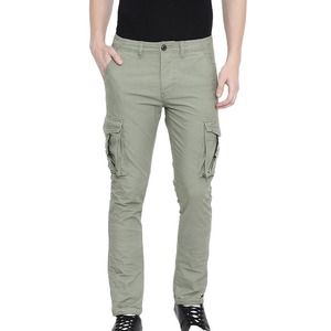 กางเกงผ้าแคนวาสสำหรับผู้ชายกางเกงลำลองออกแบบโลโก้ได้ตามต้องการ - Product Image 1