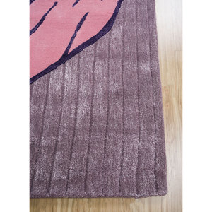 Jaipur Wunderkammer Large Area Hand Tufted Wool Viscose Rug Pink Purple <b>Top</b>-9058-for Living Room Decorations New Novelty Pattern - Product Image 4