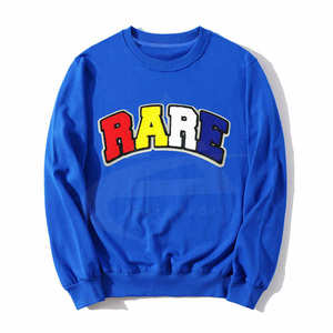 Sudadera de gran tamaño a la moda con bordado personalizado, jersey de manga larga para hombre, sudaderas sin capucha, Sudadera con cuello redondo - Product Image 4