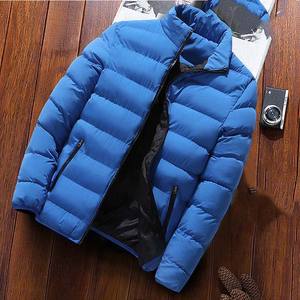 เสื้อโค้ทขนเป็ดให้ความอบอุ่นสำหรับผู้ชายเสื้อแจ็คเก็ตขนเป็ดแบบซิปคอตั้งสำหรับฤดูหนาวปี2024โลโก้ที่กำหนดเองได้ - Product Image 4